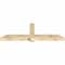 Ekena Millwork Eugene Rough Sawn Timber Gable Bracket, Douglas Fir, 84"W x 28"H x 6"D x 6"F, 8/12 Pitch GBW084X28X0606EUG00RDF - alternate 2